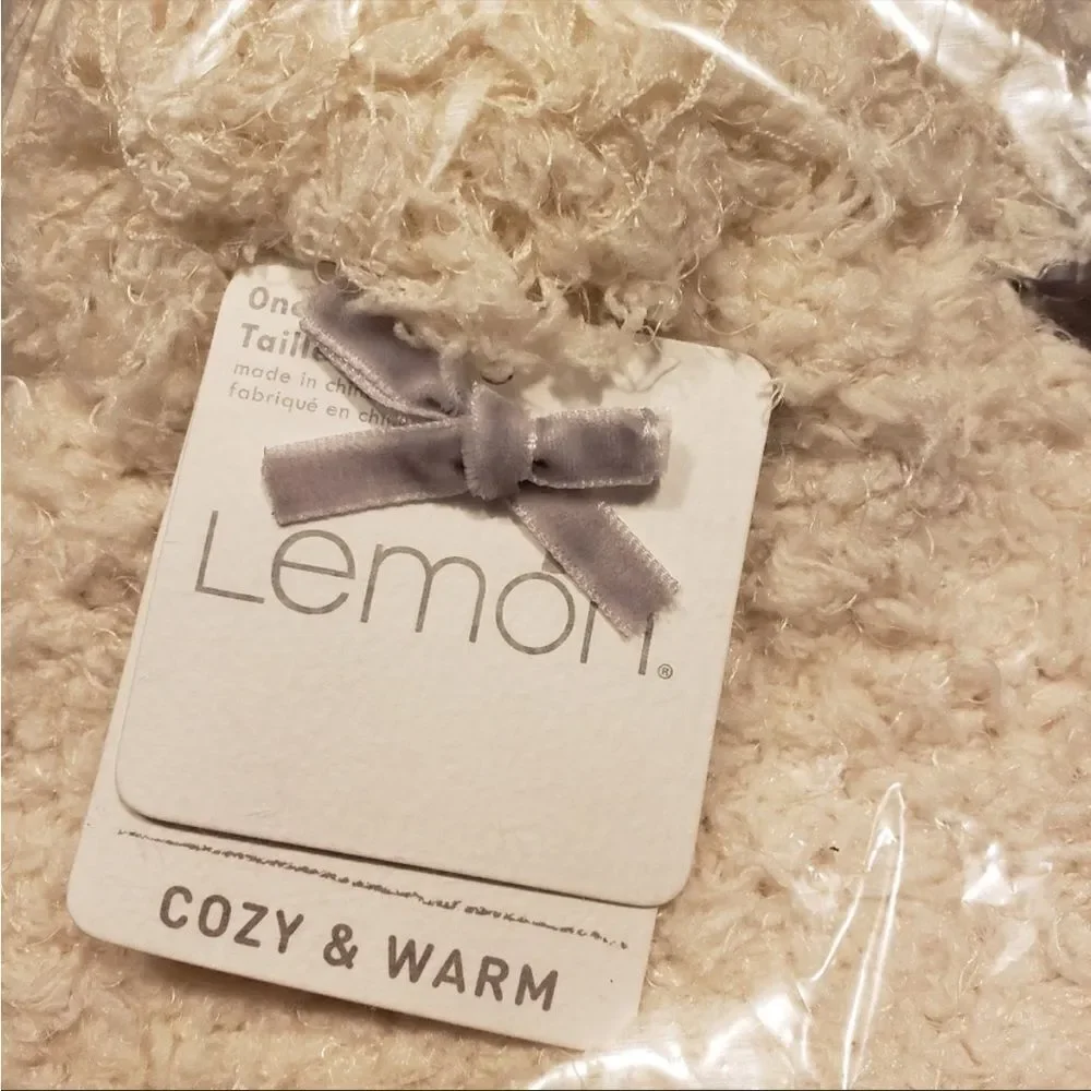 NWT lemon‎ brand snowdrift hat beanie